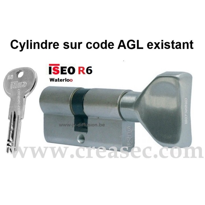 Cylindre ISEO R6 sur code
