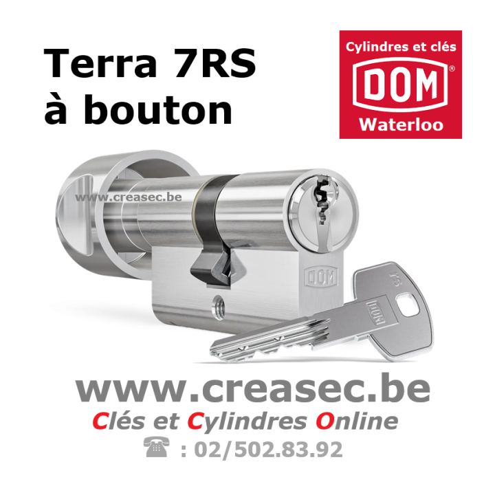 Cylindre Dom Terra à bouton