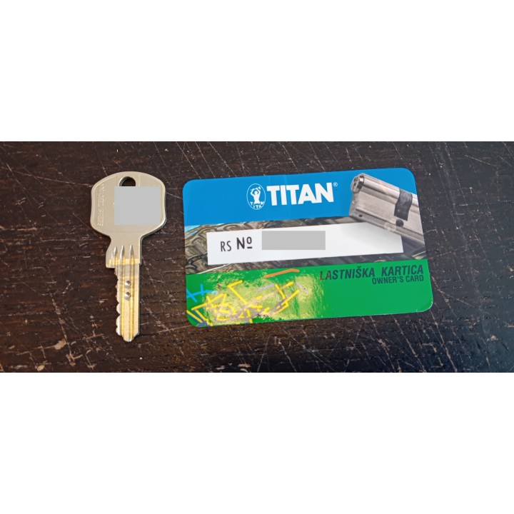 Clé Titan spéciale